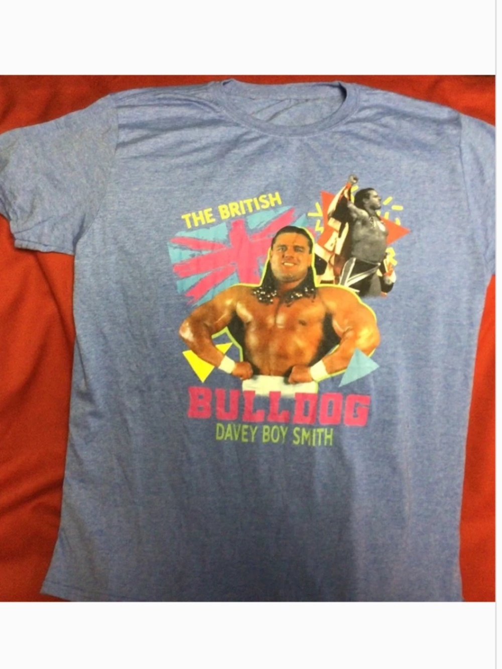 WWF British Bulldogs tshirt